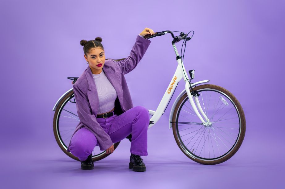 Crown Rio Damesfiets 28 inch 53cm White - Superfietsen.nl