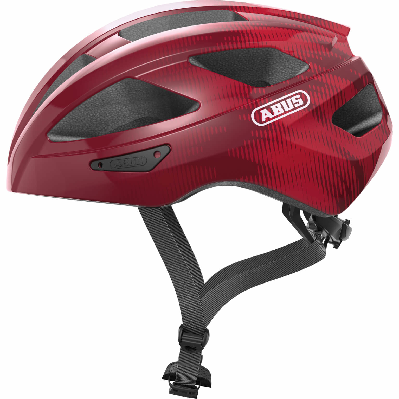 Abus Macator Race Fietshelm Bordeaux Rood