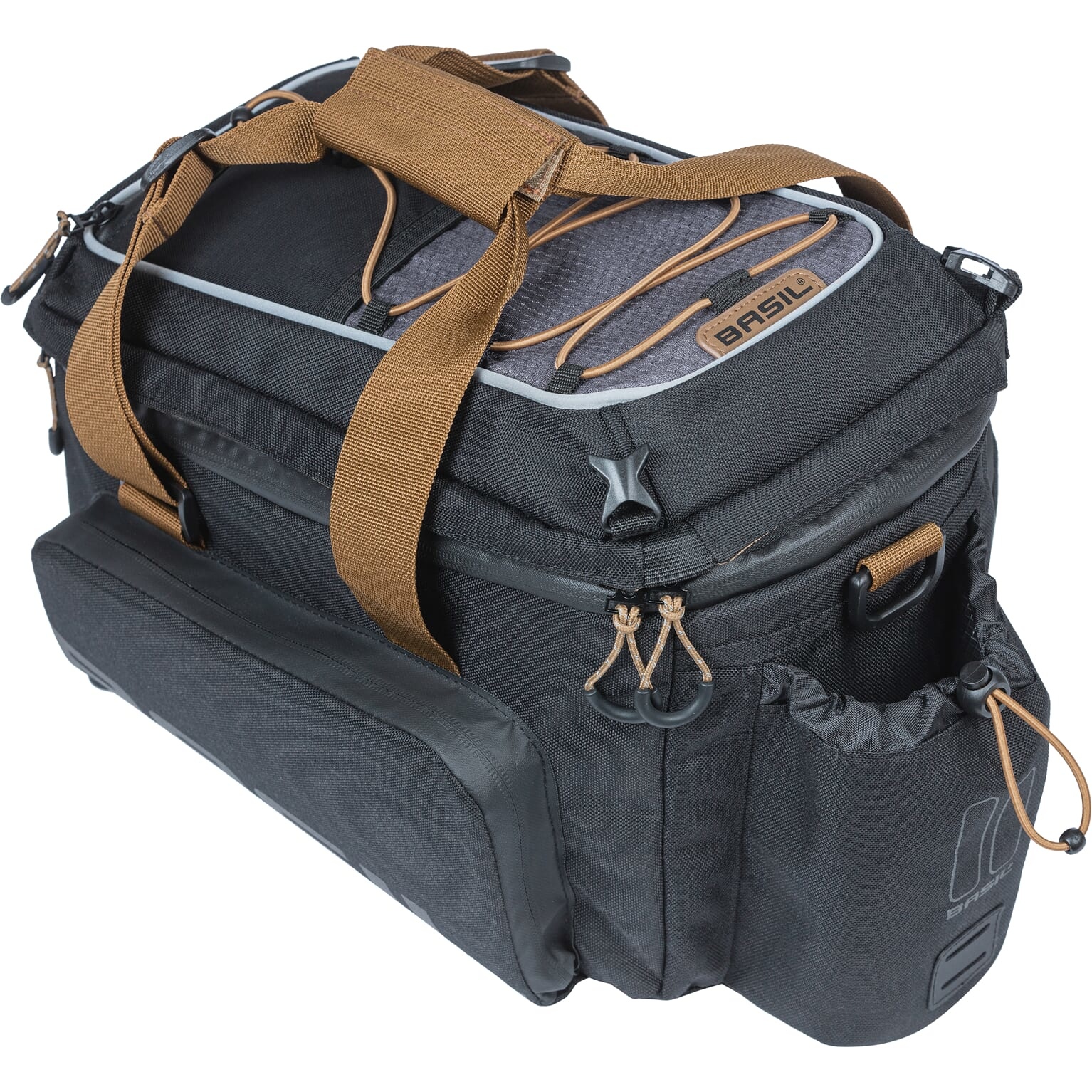 Basil bagagedragertas Miles XL Pro black slate MIK 9-36L Basil bagagedragertas Miles XL Pro black slate MIK 9-36L
