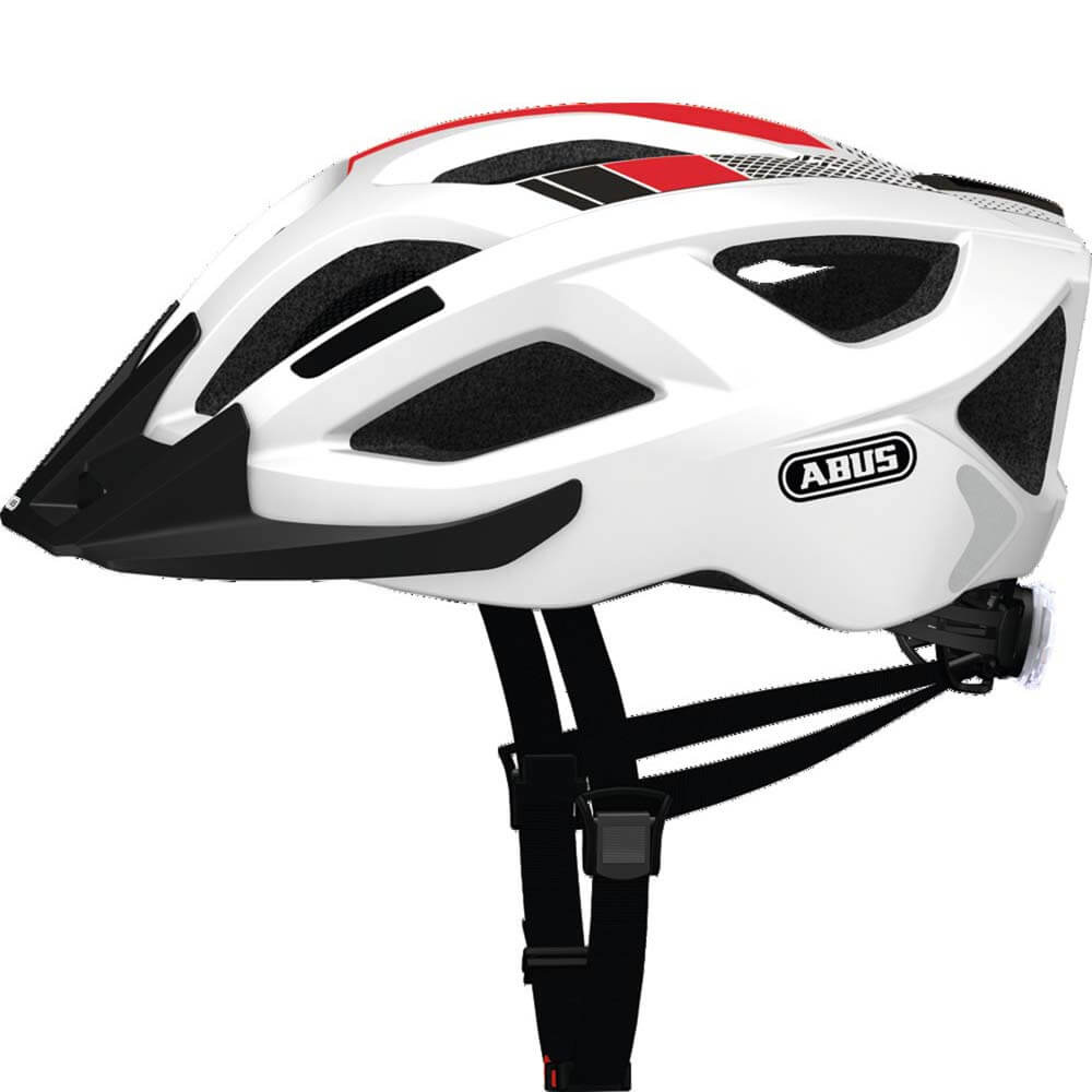 Abus helm Aduro 2.0 race white Abus helm Aduro 2.0 race white