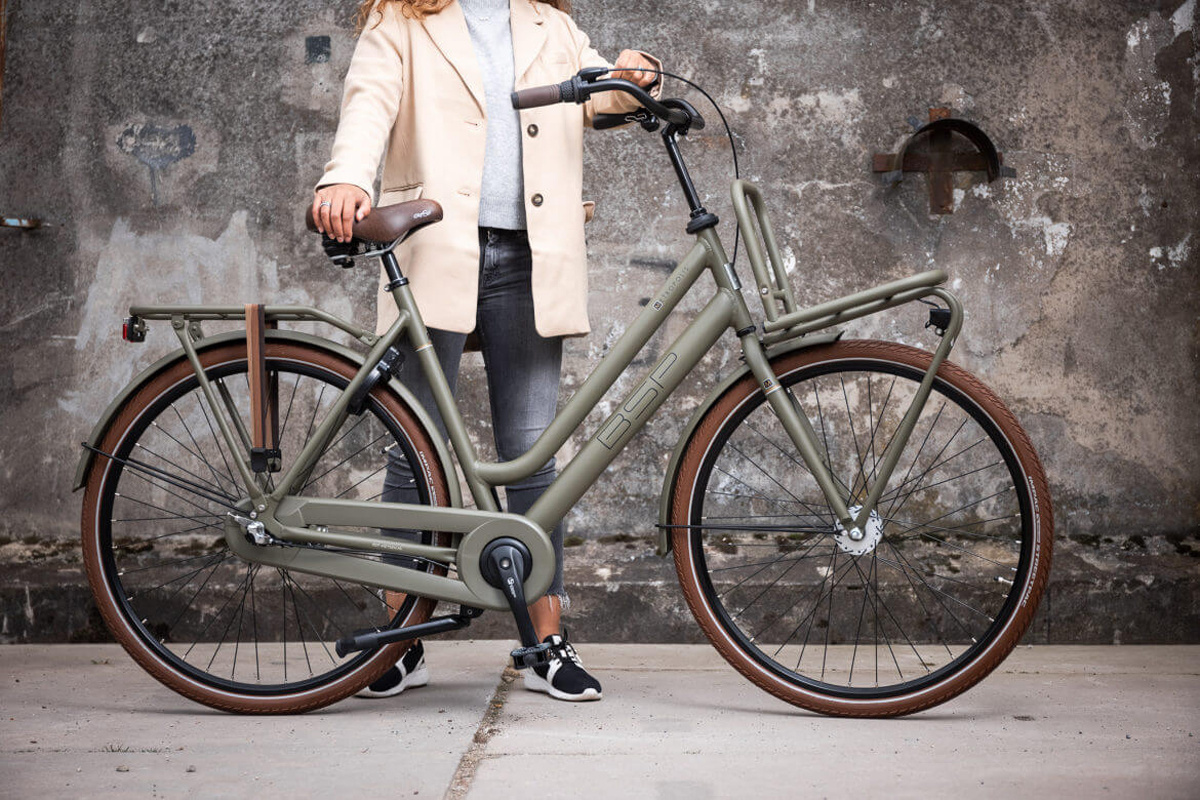 BSP Metropolis Heren 62 cm Oceaan Grijs Mat 3v - Superfietsen.nl