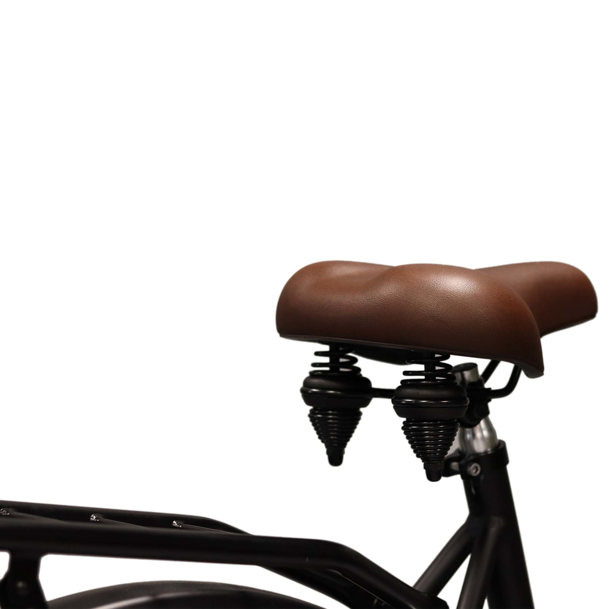 Avalon Cargo Transportfiets Dames 28 inch 57 cm 3v Mat Blauw -  Superfietsen.nl