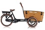 Qivelo Curve  Bakfiets 48cm Matt Black/Brown 481 Wh 7V 1 klein