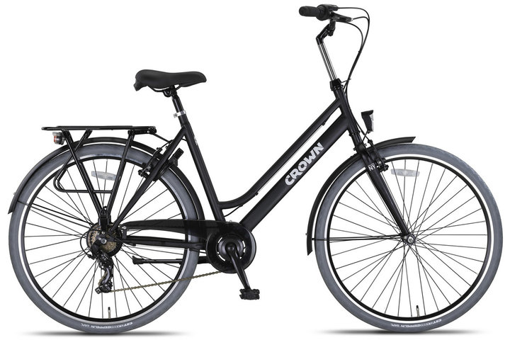 Crown New York Damesfiets 28 inch 53cm 7v 1