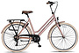 Crown New York Damesfiets 28 inch 53cm 7v 3 klein