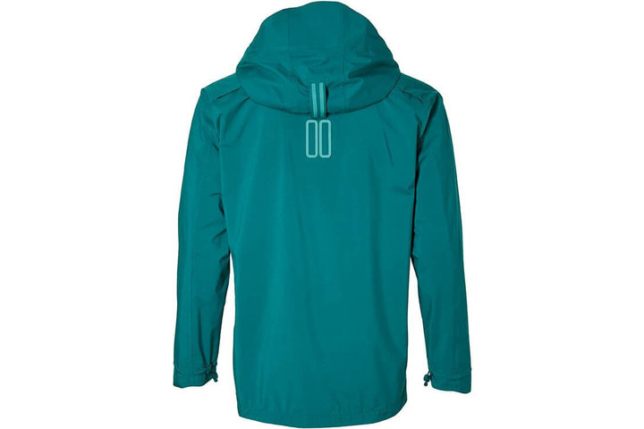 Basil Skane Fiets Regenjas Heren Teal Green 2