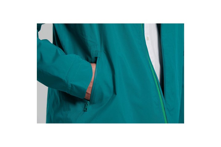 Basil Skane Fiets Regenjas Heren Teal Green 6