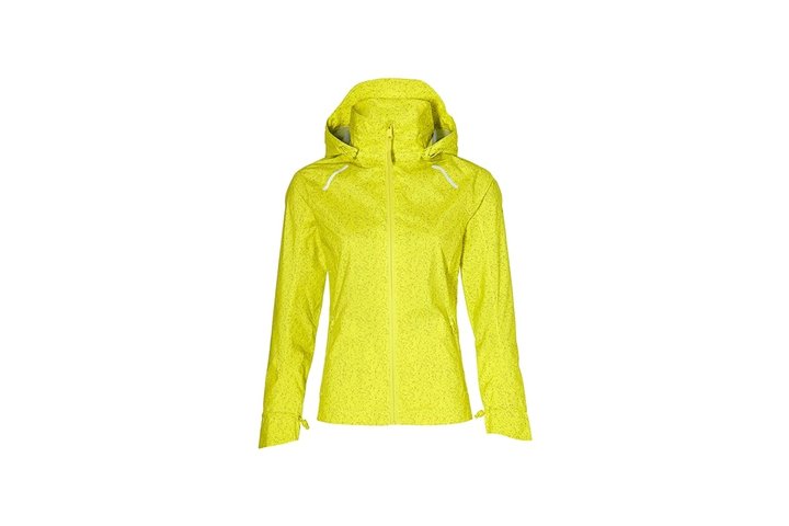 Basil Skane HiVis Fiets Regenjas Dames Neon Yellow