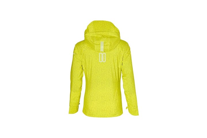 Basil Skane HiVis Fiets Regenjas Dames Neon Yellow 2