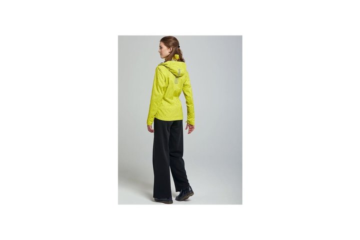 Basil Skane HiVis Fiets Regenjas Dames Neon Yellow 7