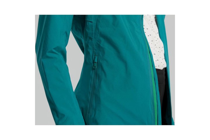 Basil Skane Fiets Regenjas Dames Teal Green 6