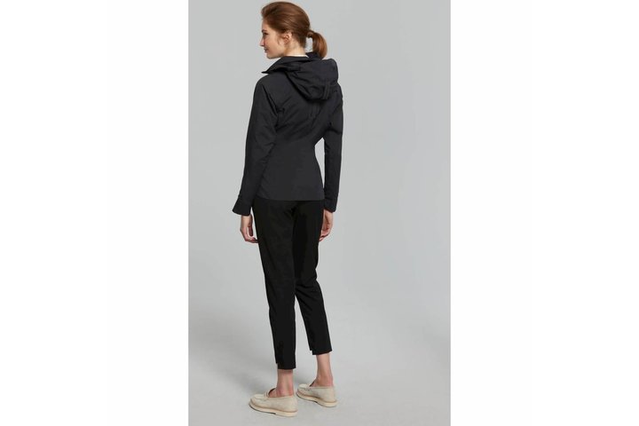 Basil Skane Fiets Regenjas Dames Jet Black 4