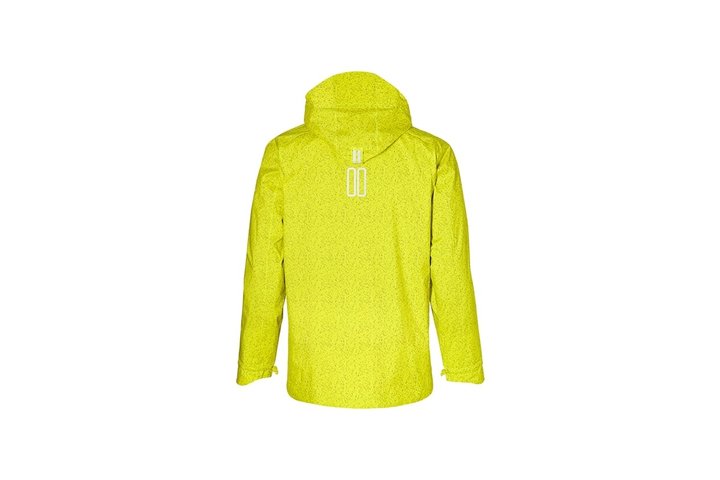 Basil Skane HiVis Fiets Regenjas Heren Neon Yellow 2