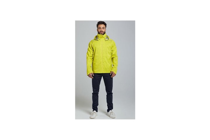 Basil Skane HiVis Fiets Regenjas Heren Neon Yellow 5