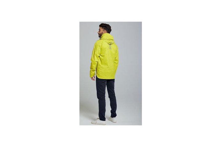 Basil Skane HiVis Fiets Regenjas Heren Neon Yellow 7