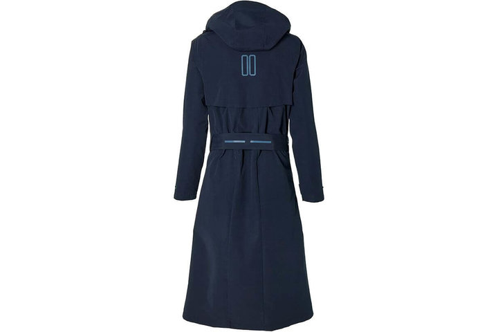 Basil trenchcoat Mosse dames Night Blue 2