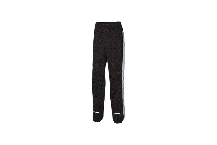 Basil Skane HiVis Fiets Regenbroek Dames Jet Black 1