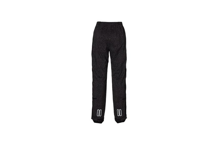 Basil Skane HiVis Fiets Regenbroek Dames Jet Black 2