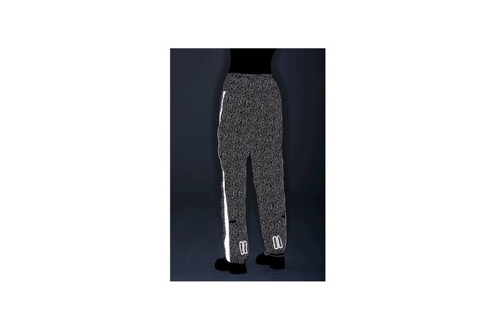 Basil Skane HiVis Fiets Regenbroek Dames Jet Black 6
