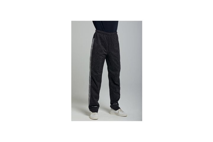 Basil Skane HiVis Fiets Regenbroek Heren Jet Black 3