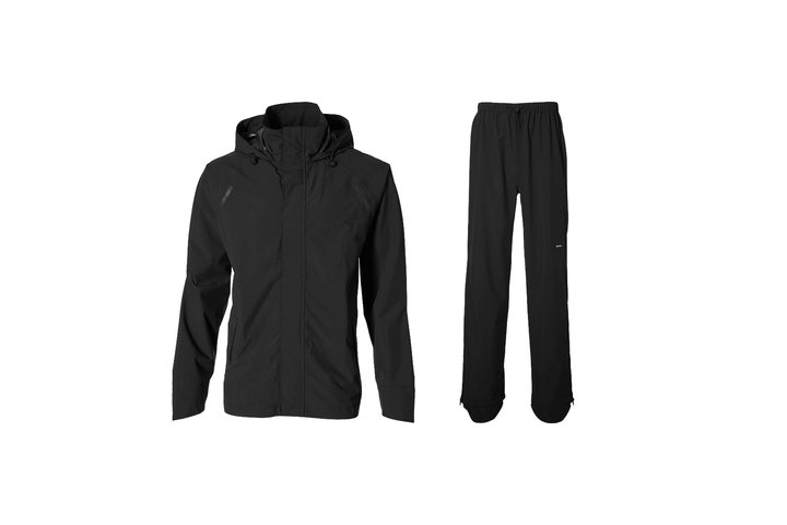 Basil Hoga Fiets regenpak unisex Jet Black 1