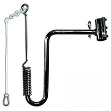 Springer fiets uitlaatbeugel voor de hond