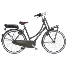 Cortina Cortina E-U4 Transport Damesfiets 28 inch Bosch Active Line Plus Middenmotor 7v Elegance Green Matt