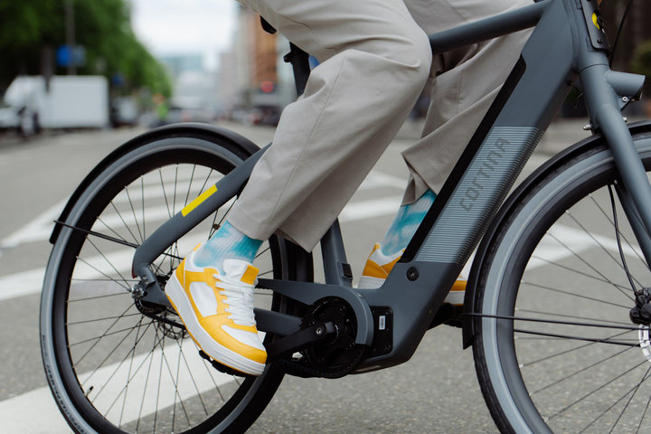 Cortina E-Blau Herenfiets 28 inch 61cm DB7 belt 4