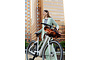 Cortina E-Blau Damesfiets 28 inch 50cm DB7 belt 13 klein