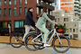 Cortina E-Blau Damesfiets 28 inch 50cm DB7 belt 14 klein