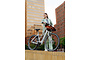 Cortina E-Blau Damesfiets 28 inch 50cm DB7 belt 15 klein