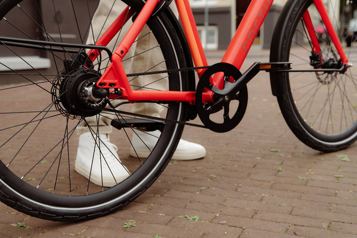 Cortina E-Lett Herenfiets 28 inch 61cm DB Belt 16