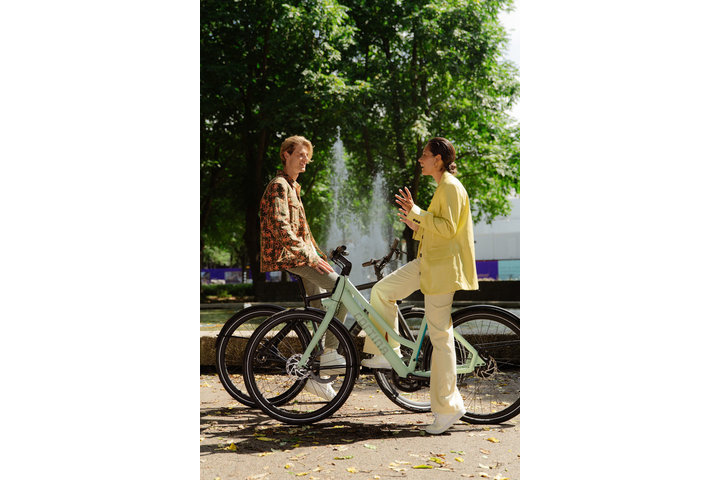 Cortina E-Lett Elektrische Damesfiets 28 inch 50 cm DB Belt 16