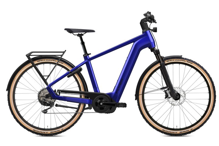 Flyer Gotour 7.12 XC Elektrische Herenfiets 28 inch Enzian Blue 10v 1