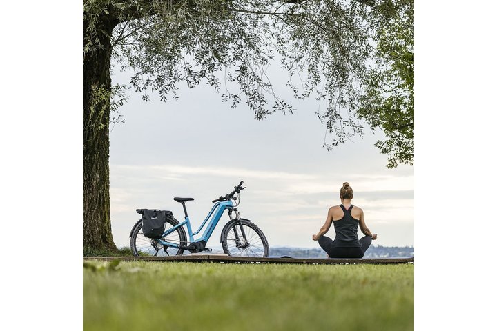 Flyer Goroc2 2.10 Elektrische Damesfiets 29 inch Coast Blue/Black Matt 10v 4