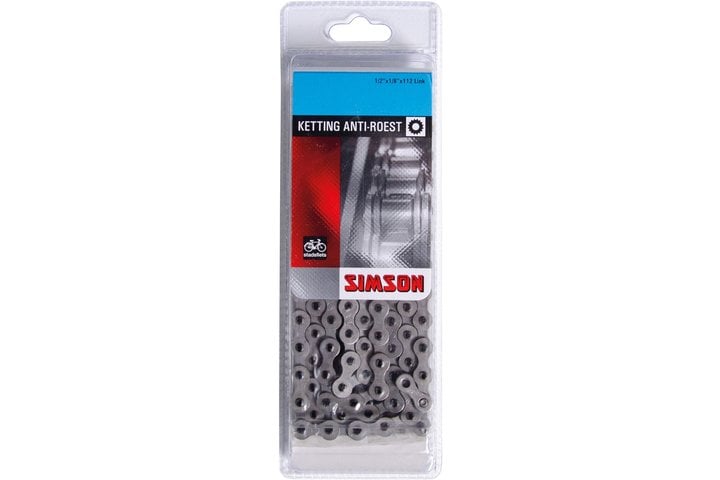 Simson ketting 1/2x1/8 anti roest 1