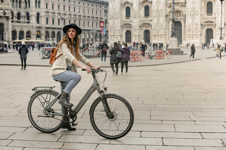 TENWAYS CGO800S Elektrische Damesfiets 48cm 16