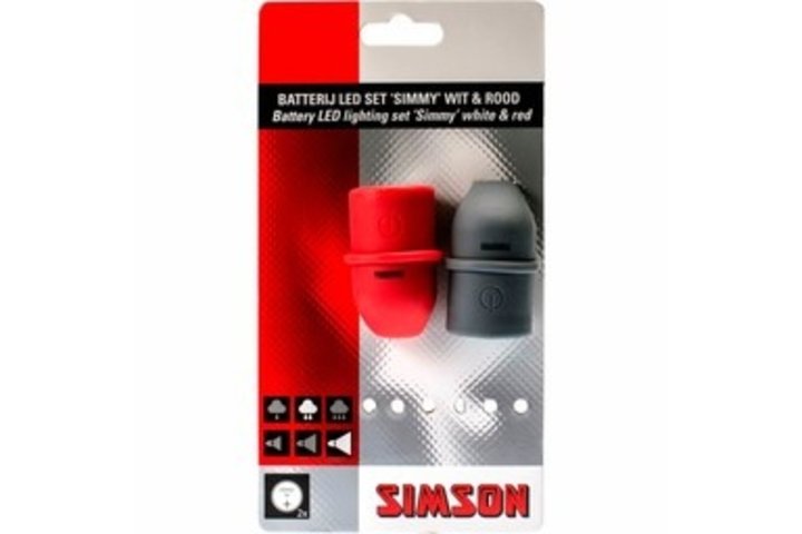 Simson verlichtingsset Simmy batterij 2