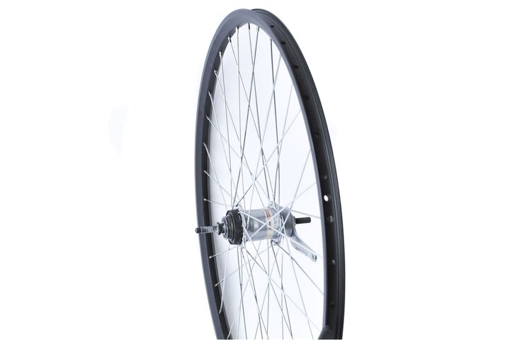 Achterwiel Remnaaf Nexus 3 Sparepart 28 inch Zwart/Grijs (Chroom spaken) 2