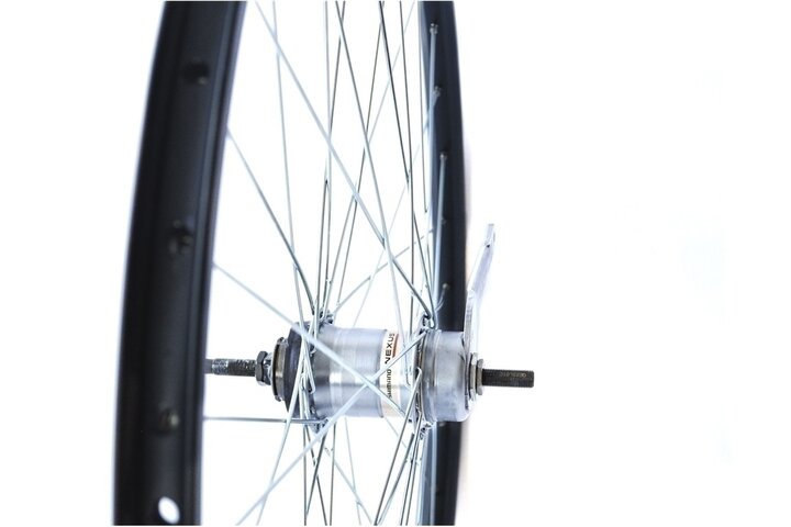 Achterwiel Remnaaf Nexus 3 Sparepart 28 inch Zwart/Grijs (Chroom spaken) 3
