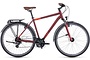 CUBE Touring 28 inch Heren Trekkingfiets DarkRed/Red 24v 1 klein