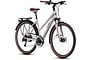 CUBE Touring Pro 28 inch Dames Trekkingfiets PearlySilver/Black 24v 8 klein