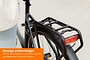 Cortina Common Transportfiets 28 inch 61cm Jet Black Matt ND7 10 klein