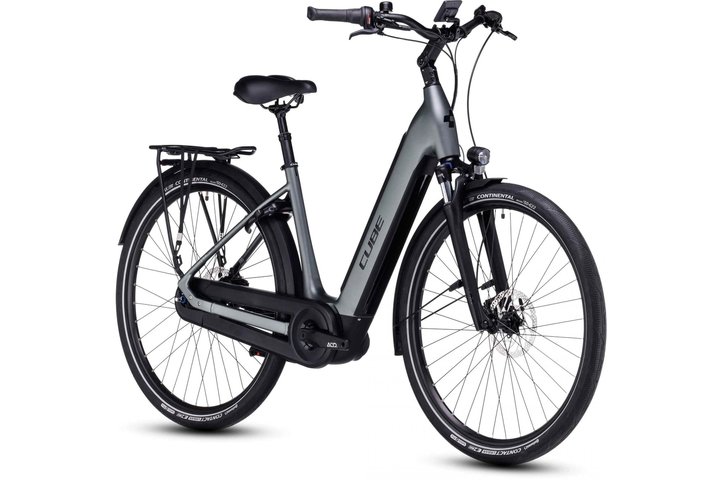 Cube Supreme Hybrid Pro 500 Elektrische damesfiets 28 inch FlashGrey/Black 8v 2