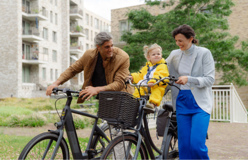 Familie fiets