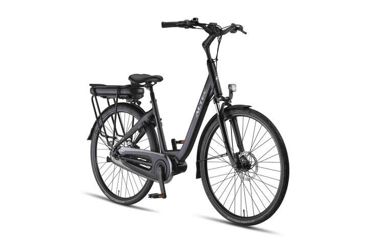 Altec Montana E-Bike Dames 28 inch 47cm Middenmotor Zwart 7v Hydraulische Schijfremmen 2