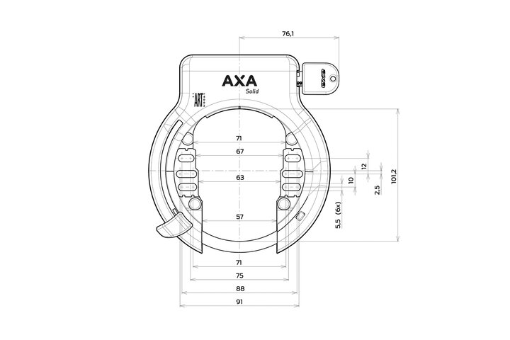 Axa Solid ART2 Ringslot 7