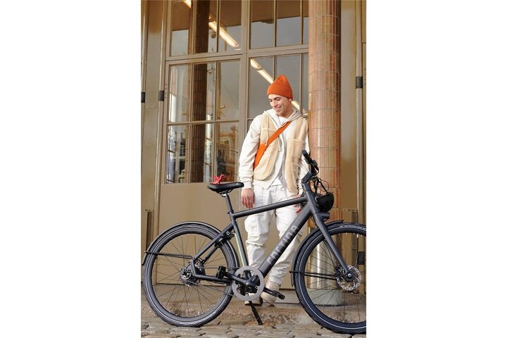 Cortina E-Lett Herenfiets 28 inch 61cm DB Belt 14