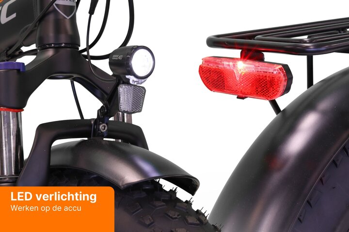 Altec Focus Elektrische Fatbike 20 inch Vouwbaar 8v 11