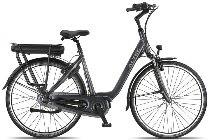 Altec Montana E-Bike Dames 28 inch 52cm Middenmotor 7v V-Brakes Slate Gray 1